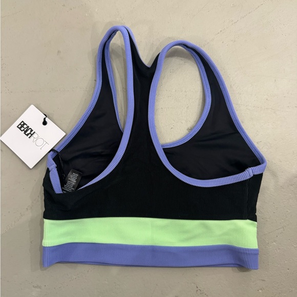 Beach Riot Marianne Ribbed Sports Bra - Picture 6 of 6
